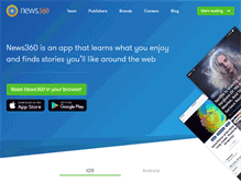 Tablet Screenshot of news360.com